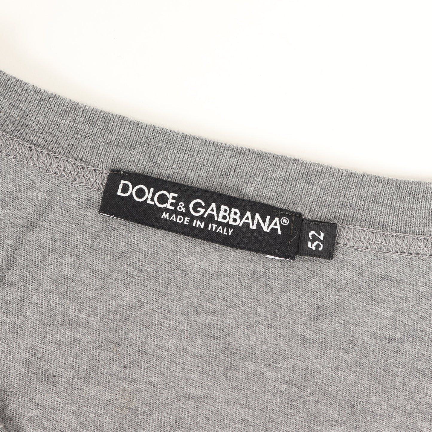 ワンポイント ワッペン 刺繍 ヘンリーネック クォータースリーブ カットソー (G8527G G7348)