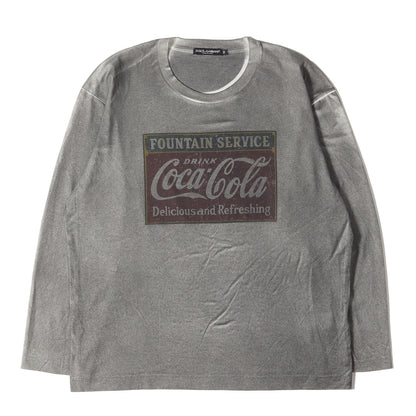 × Coca-Cola アドバタイジング グラフィック ロングスリーブ カットソー (G8R64G G7ED6)
