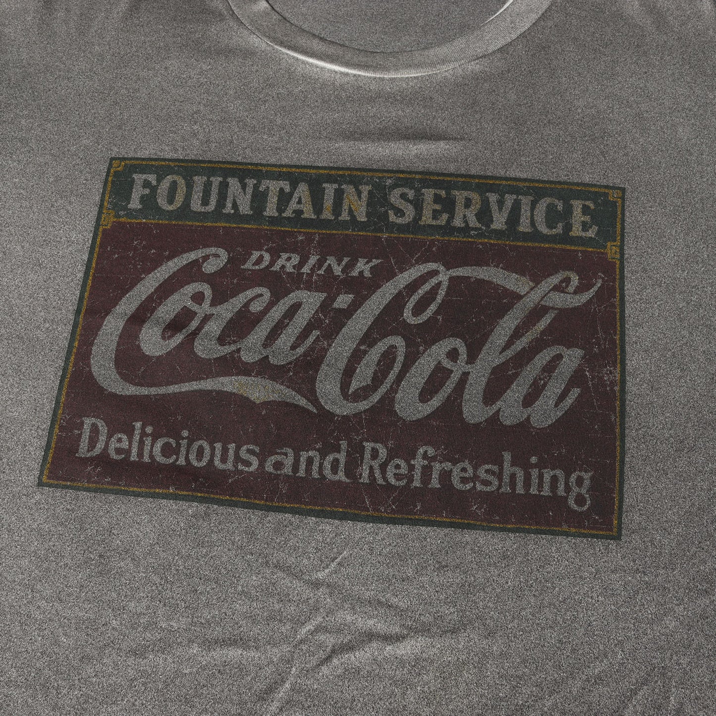 × Coca-Cola アドバタイジング グラフィック ロングスリーブ カットソー (G8R64G G7ED6)