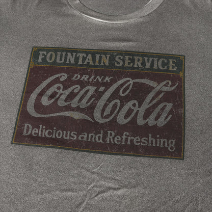 × Coca-Cola アドバタイジング グラフィック ロングスリーブ カットソー (G8R64G G7ED6)