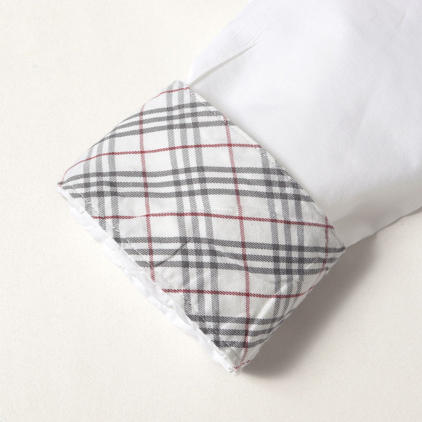 ワンポイント CBエンブレム 刺繍 ブロード ドレス シャツ / コンバーチブルカフス