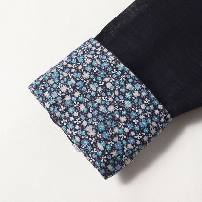 ボタンダウン リネン ドレス シャツ (133620 C308) / コンバーチブルカフス PS MADE IN JAPAN