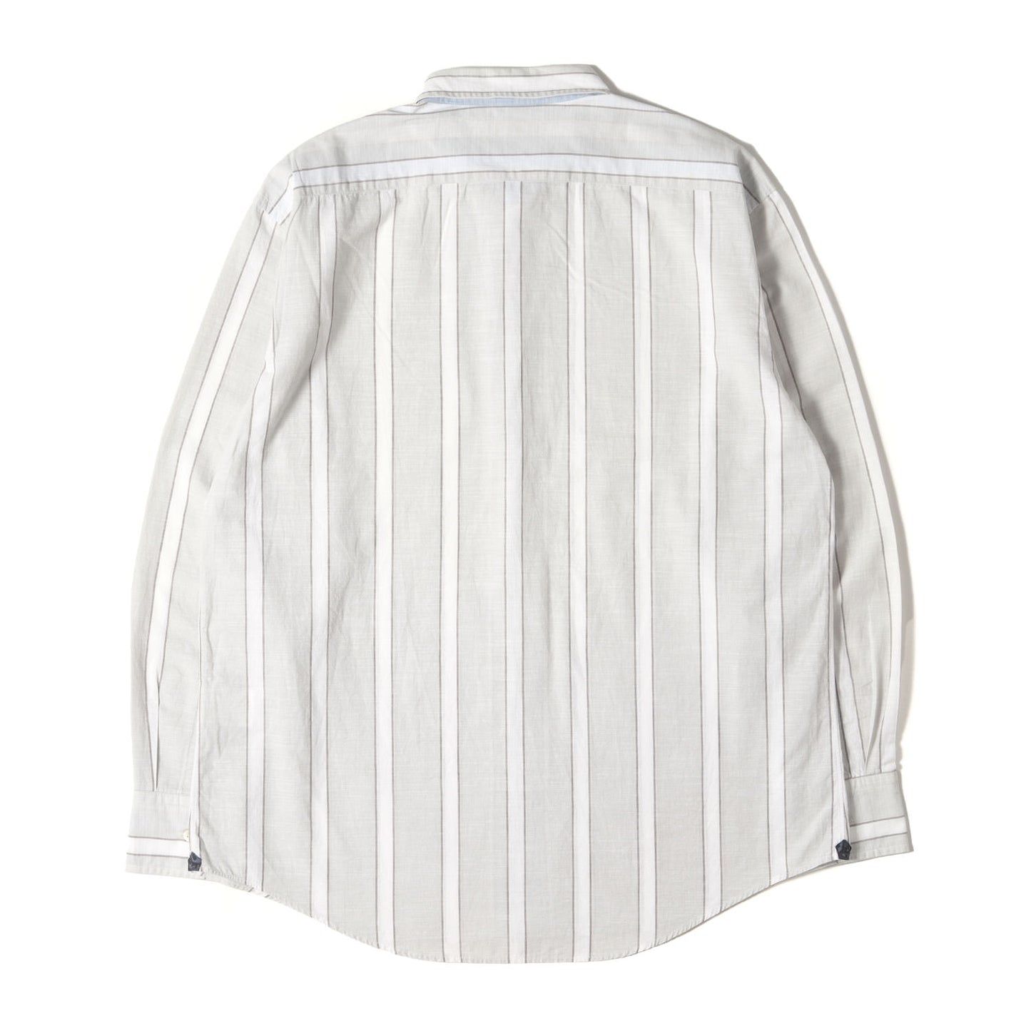 ストライプ シャンブレー ドレス シャツ (124371 281) / COLLECTION MADE IN JAPAN