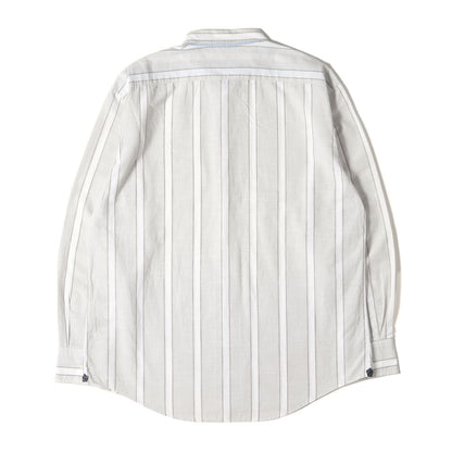 ストライプ シャンブレー ドレス シャツ (124371 281) / COLLECTION MADE IN JAPAN
