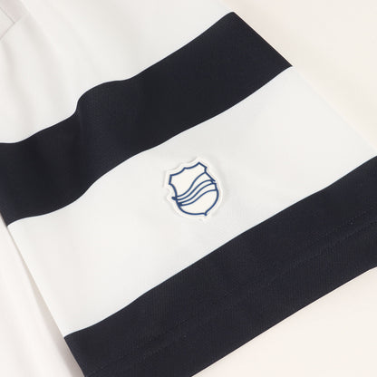 アイコン 刺繍 ポリジャージー ボタンダウン ポロシャツ