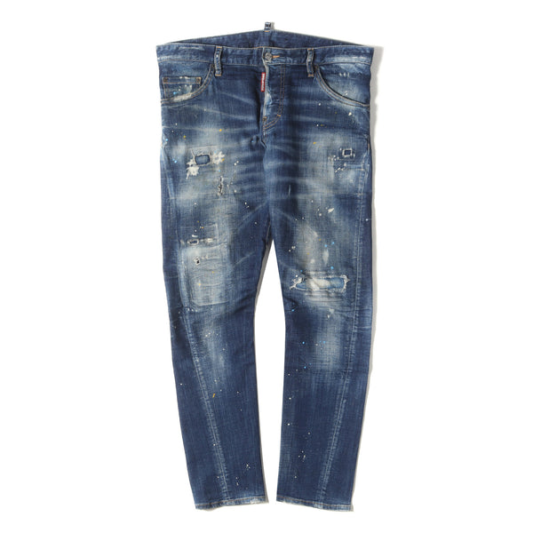 DSQUARED2 / スキニーパンツ/42/S74LB1023 DSQUARED2 (ディースクエアード) 21AW ヴィンテージ ペイント加工