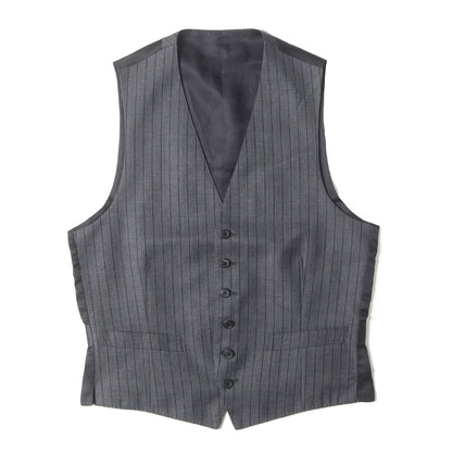 クラシックストライプ 6B ジレ ベスト (233001 790NS) / MADE IN JAPAN