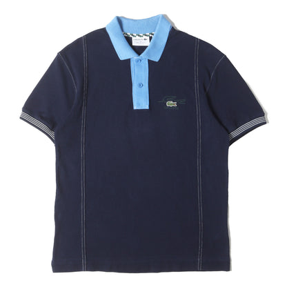 カラー 切替 鹿の子 ポロシャツ (PH5743) / MADE IN FRANCE