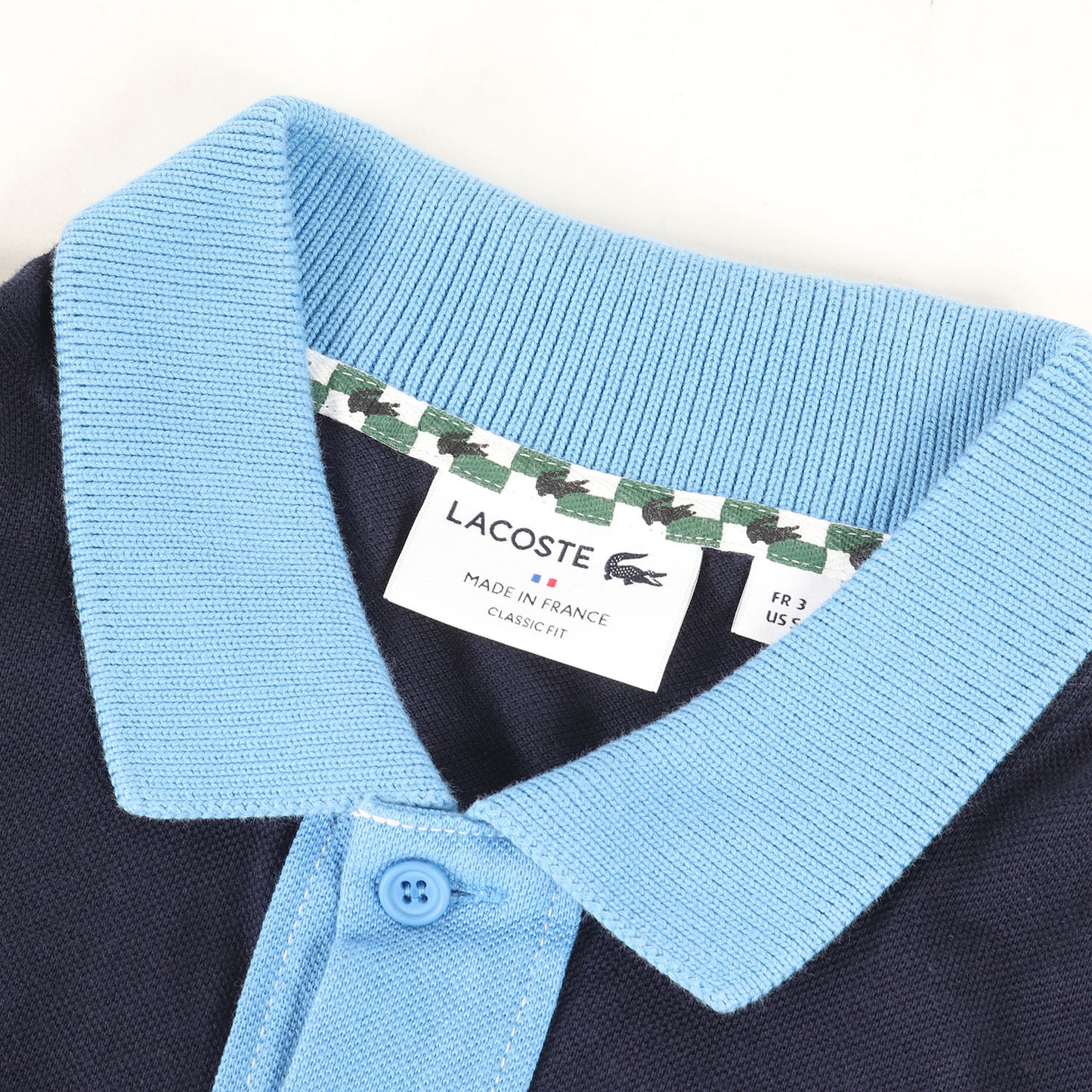 カラー 切替 鹿の子 ポロシャツ (PH5743) / MADE IN FRANCE