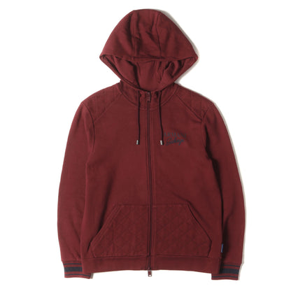 ロゴ スウェット ダブルジップ パーカー (6ZZMAH ZJBSZ) / 裏起毛