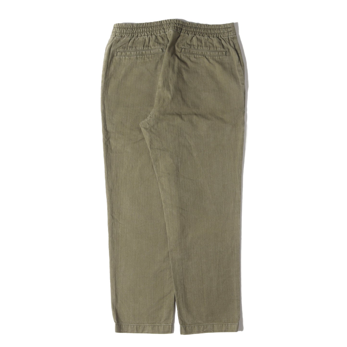 ヘリンボーン ツイル イージー パンツ (3220600039) / MADE IN JAPAN