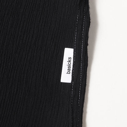 24AW クレープ織り スタンドカラー シャツ (Crepe Stand Collar Shirt S2.5-0205)