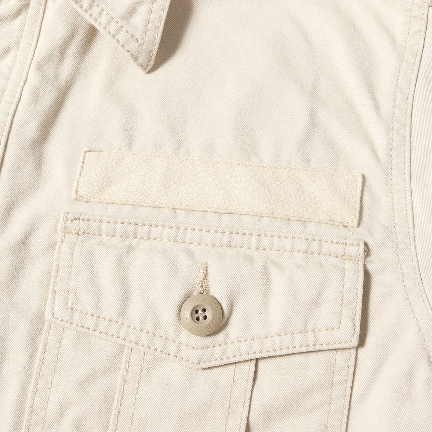 00s × 野口強 フライフロント バックサテン ミリタリー ジャケット (5AB-0333) / Thee Hysteric XXX