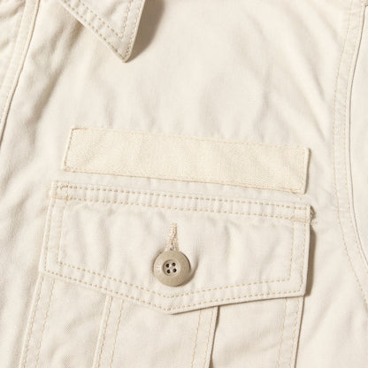 00s × 野口強 フライフロント バックサテン ミリタリー ジャケット (5AB-0333) / Thee Hysteric XXX