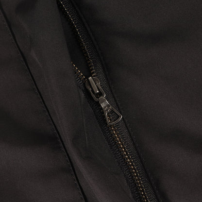 ワンポイント ワニ 刺繍 ポリ ジップアップ ブルゾン ジャケット (CONCEALED HOOD COMBINABLE LIGHTWEIGHT WINDBREAKER JACKET BH8382)