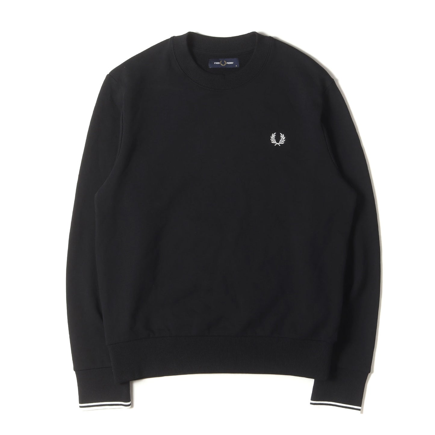 ワンポイント ローレル 刺繍 スウェット (Crew Neck Sweatshirt M7535) / 裏毛