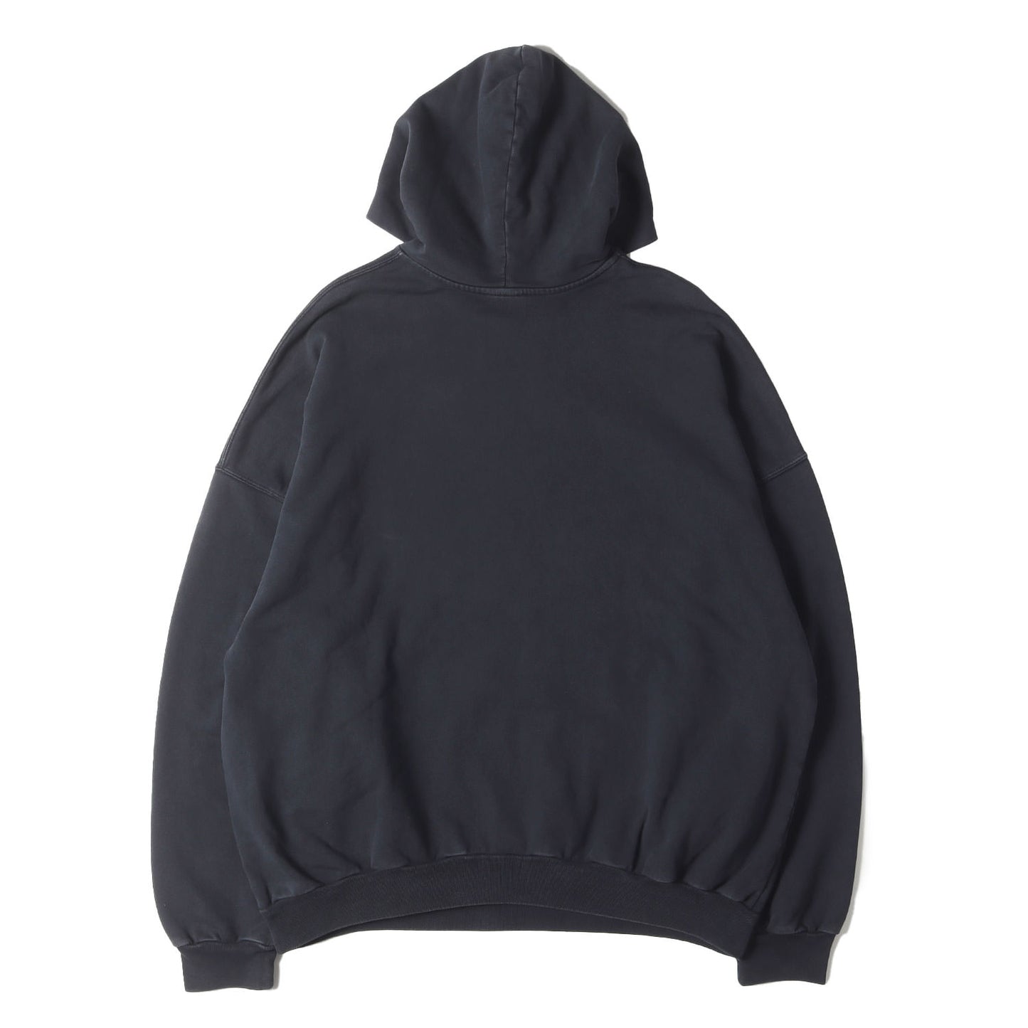 23AW ウォッシュ加工 スリーブロゴ 刺繍 スウェット パーカー (739024 TOVV2) / 裏毛