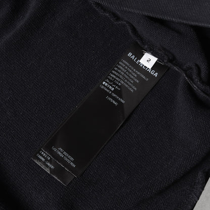 23AW ウォッシュ加工 スリーブロゴ 刺繍 スウェット パーカー (739024 TOVV2) / 裏毛