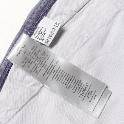 アトリエロゴ 刺繍 ヘリンボーン ペインター パンツ (313D183AY519)