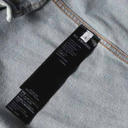 24AW ヴィンテージ加工 デニム トラッカー ジャケット (681690 TRW55) / UNISEX