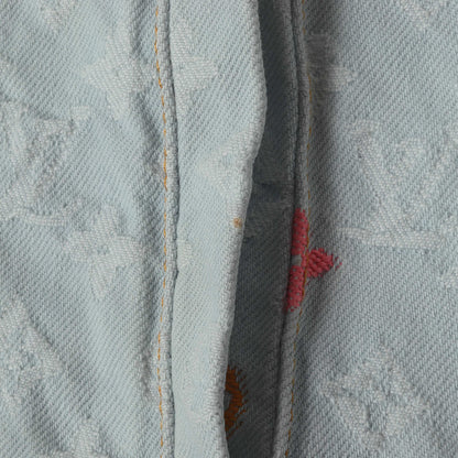 24AW モノグラム ジャガード デニム トラッカー ジャケット (Tyler the Creator Monogram Denim Jacket 1AFPTF / RM242MM KCB HRA01X)