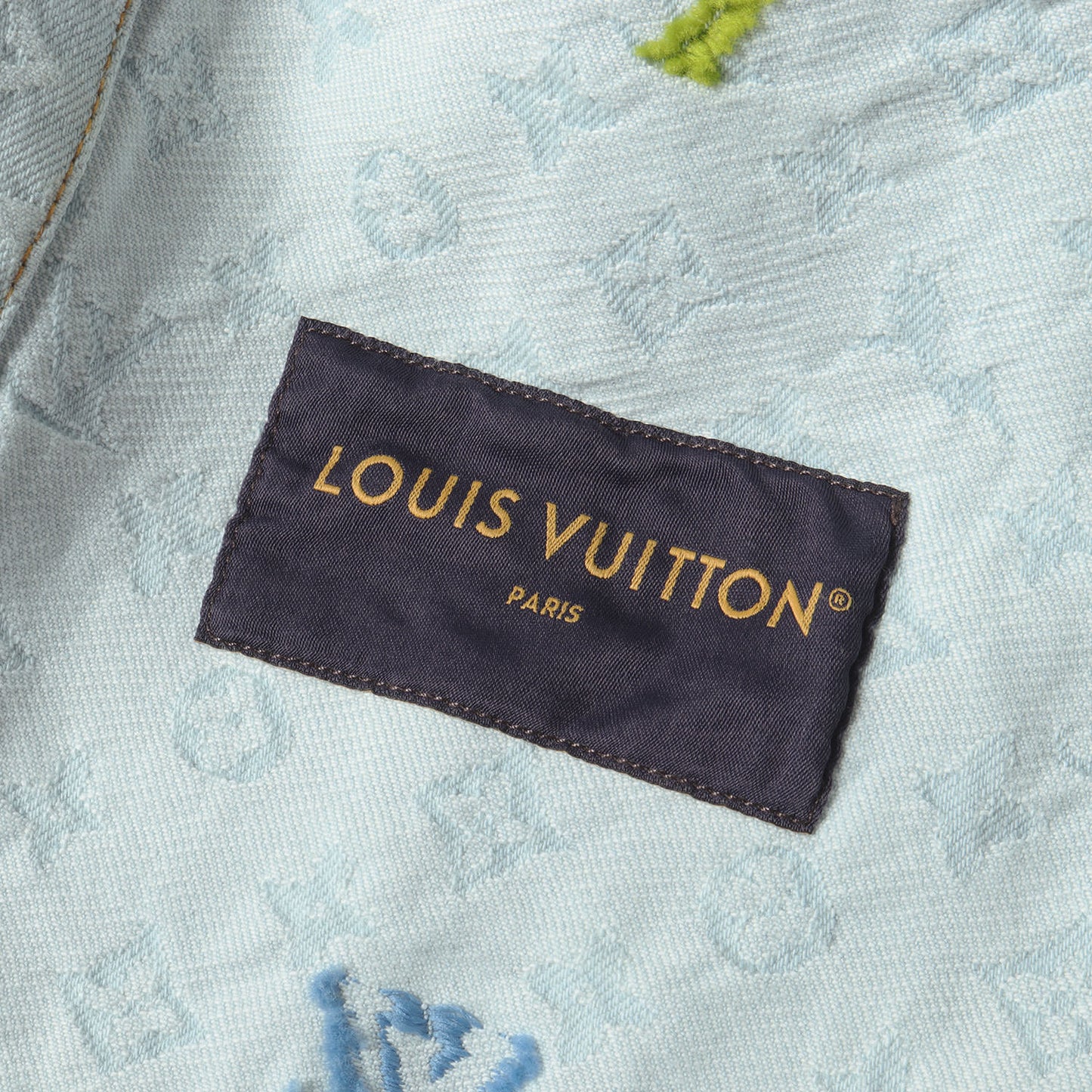 24AW モノグラム ジャガード デニム トラッカー ジャケット (Tyler the Creator Monogram Denim Jacket 1AFPTF / RM242MM KCB HRA01X)