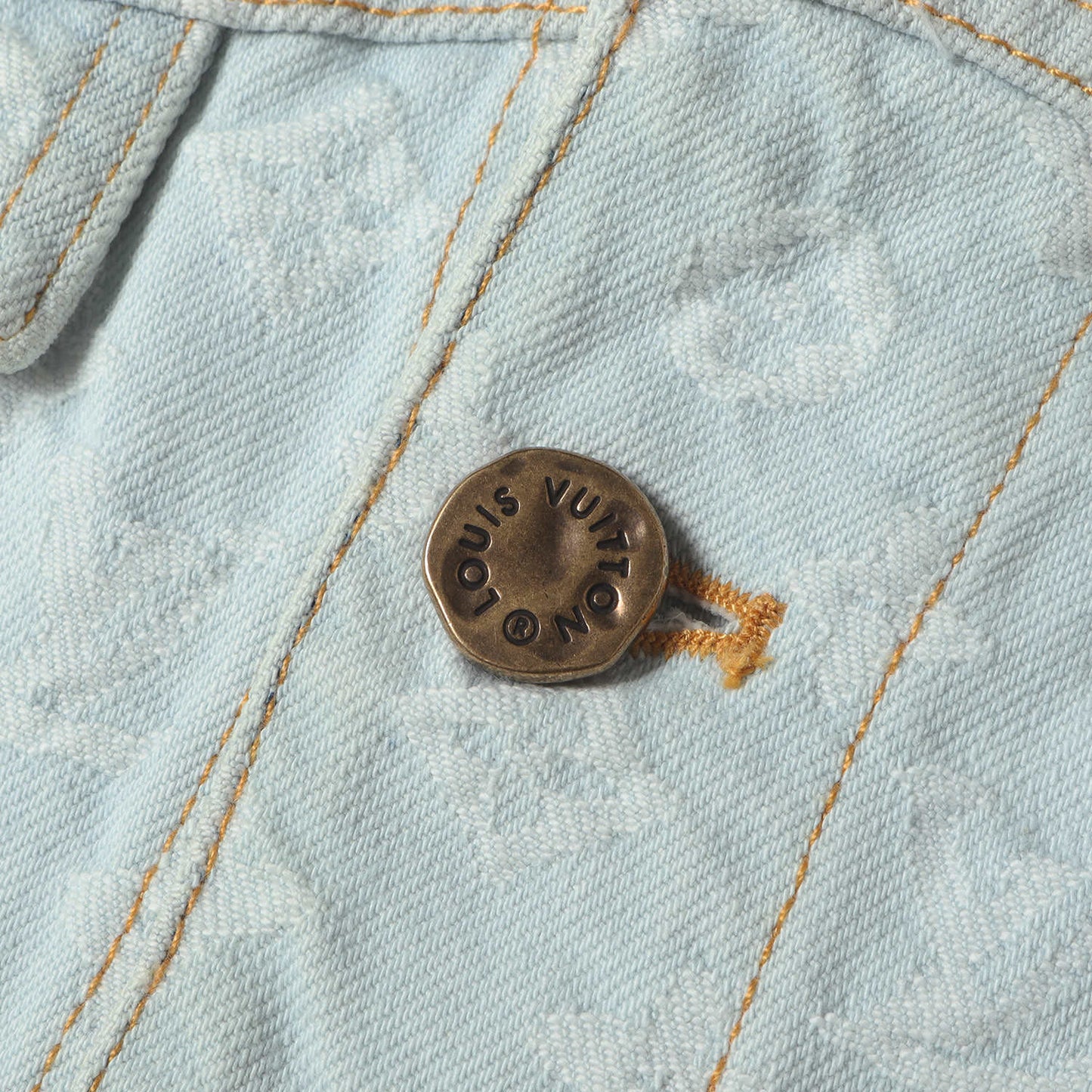 24AW モノグラム ジャガード デニム トラッカー ジャケット (Tyler the Creator Monogram Denim Jacket 1AFPTF / RM242MM KCB HRA01X)
