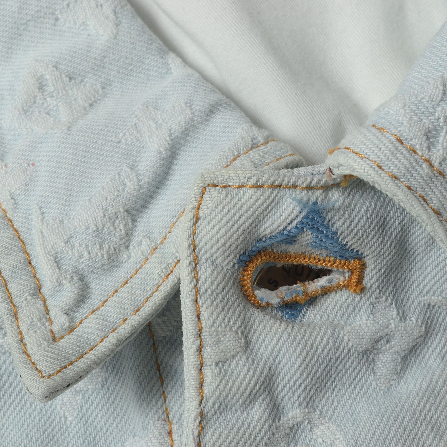 24AW モノグラム ジャガード デニム トラッカー ジャケット (Tyler the Creator Monogram Denim Jacket 1AFPTF / RM242MM KCB HRA01X)