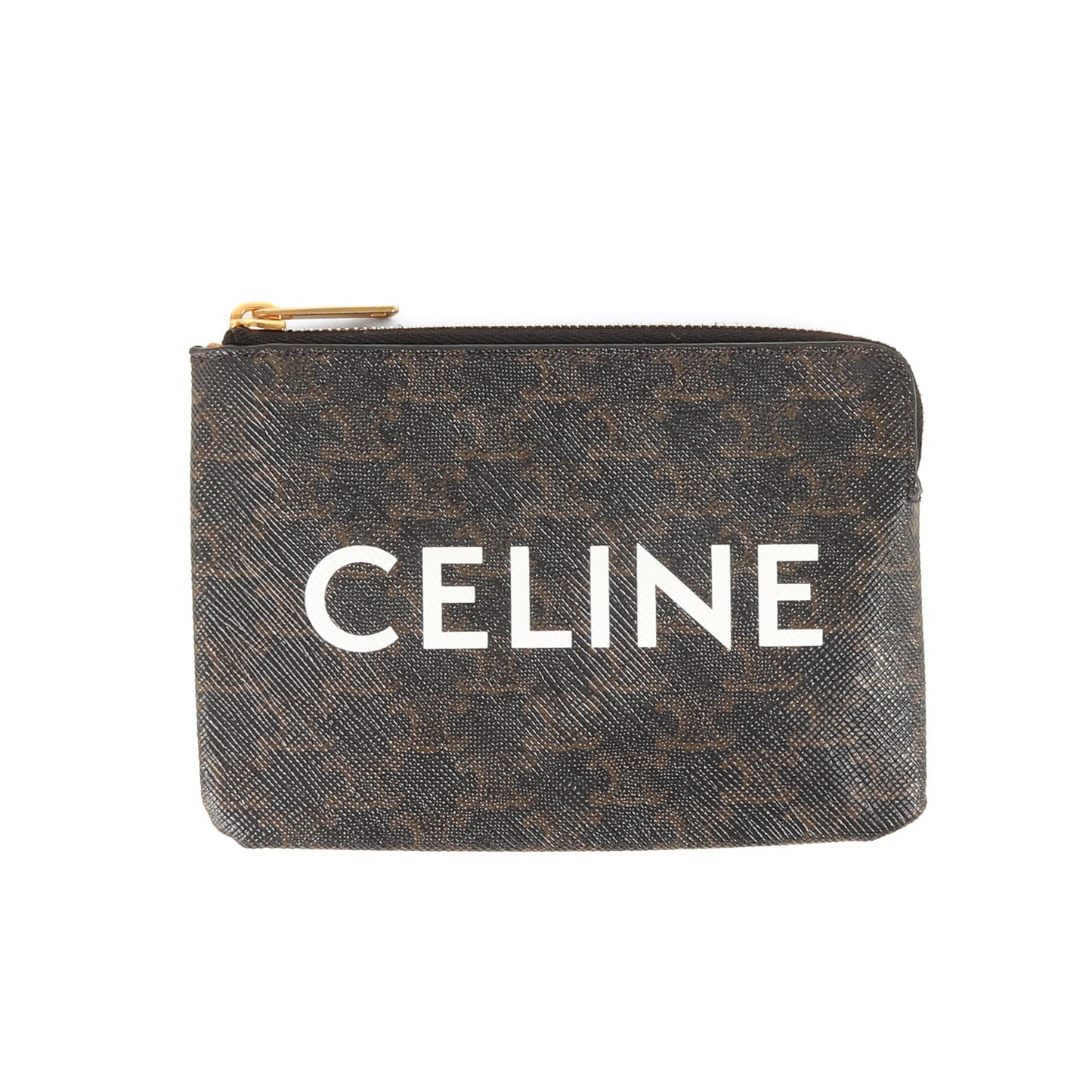 トリオンフ キャンバス コインケース (TRIOMPHE CANVAS COIN & CARD POUCH WITH HOOK)