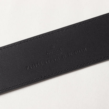 GGバックル レザー ベルト (745826)