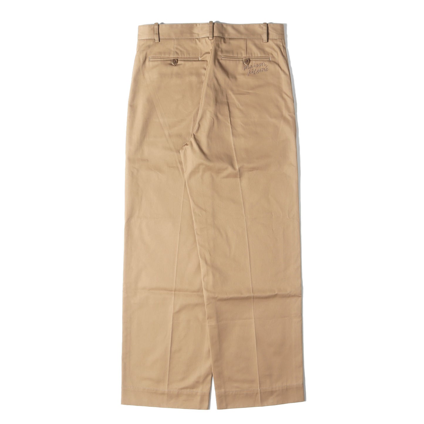 23AW ストレート チノ トラウザー ワーク パンツ (LM01102WW0078) / ジッパーフライ