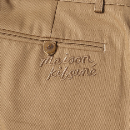 23AW ストレート チノ トラウザー ワーク パンツ (LM01102WW0078) / ジッパーフライ