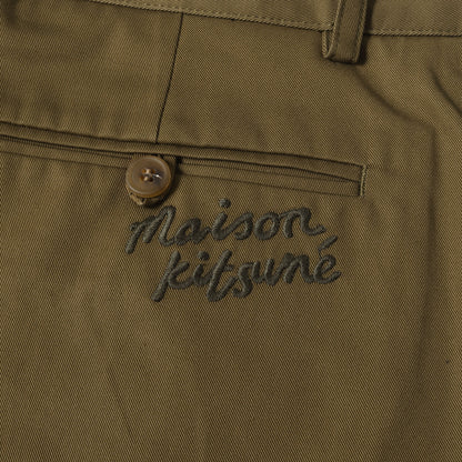 23AW ストレート チノ トラウザー ワーク パンツ (LM01102WW0078) / ジッパーフライ