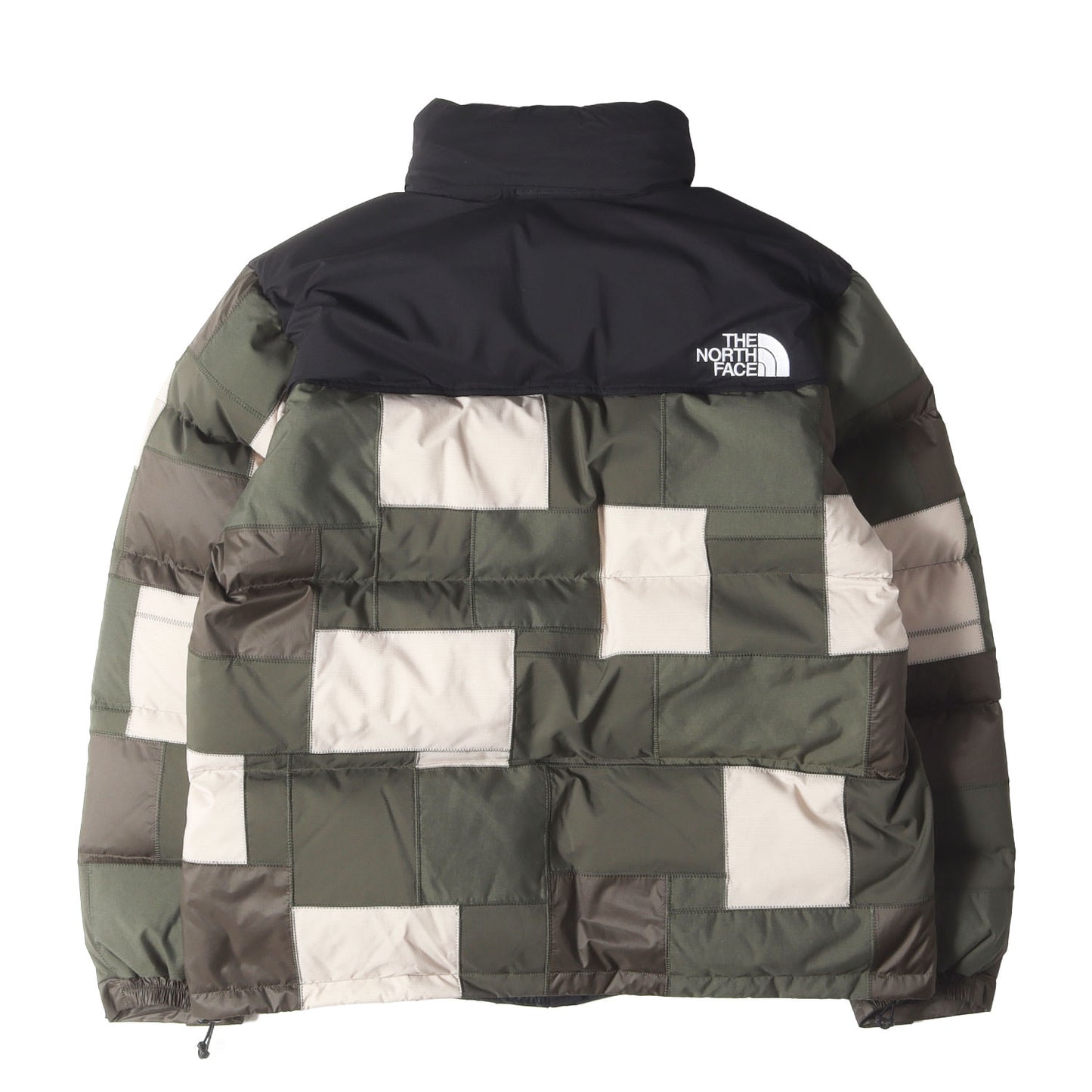 22AW × THE NORTH FACE パッチワーク ダウンジャケット (Patchwork Nuptse Jacket WJ-J914)