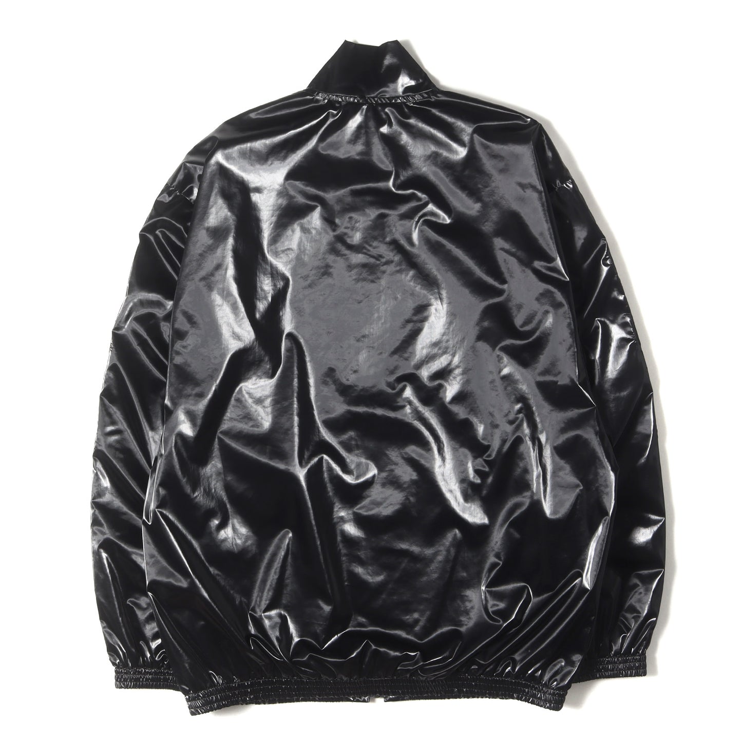 24SS ラミネート加工 カオス刺繍 トラックジャケット (LAMINATE TRACK JACKET 24SS11BL187)