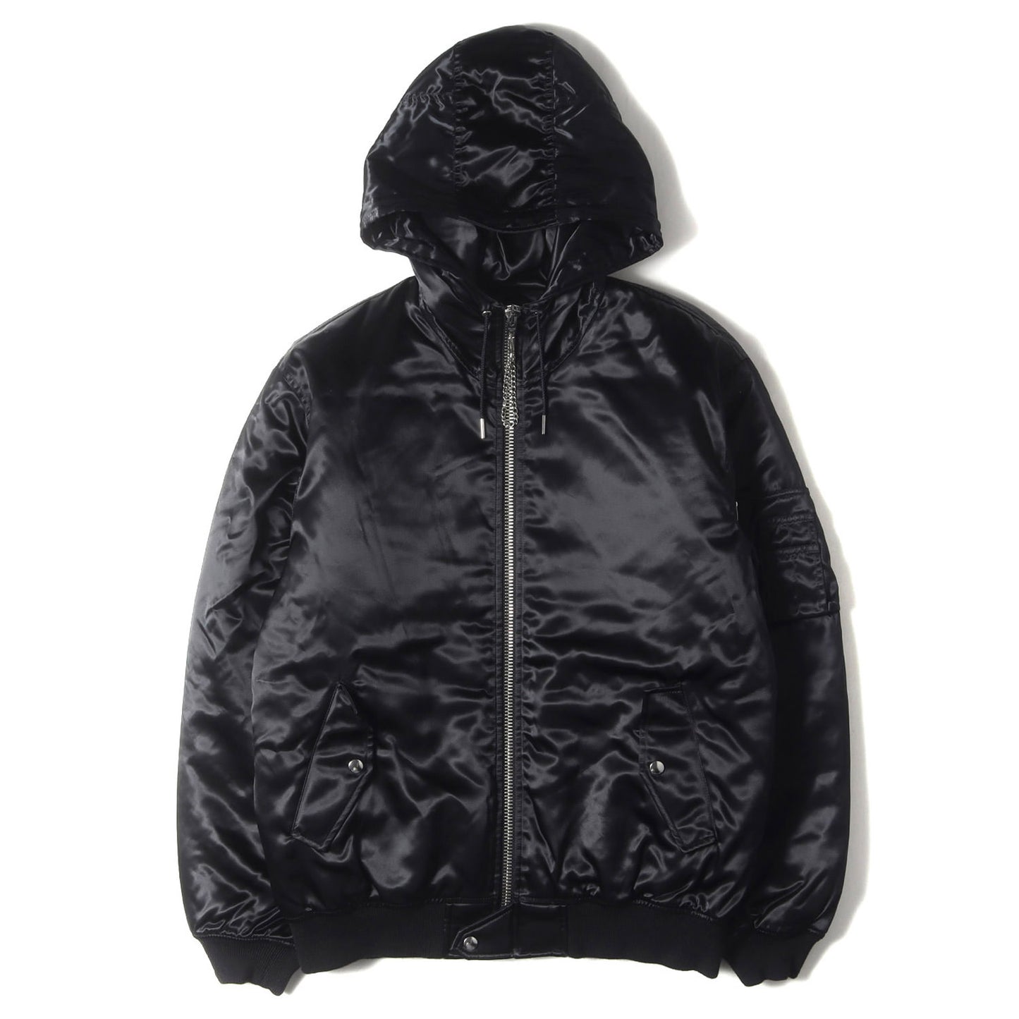 22AW バックロゴ フーデッド ボンバージャケット (NYLON BOMBER JACKET 2W749048S)