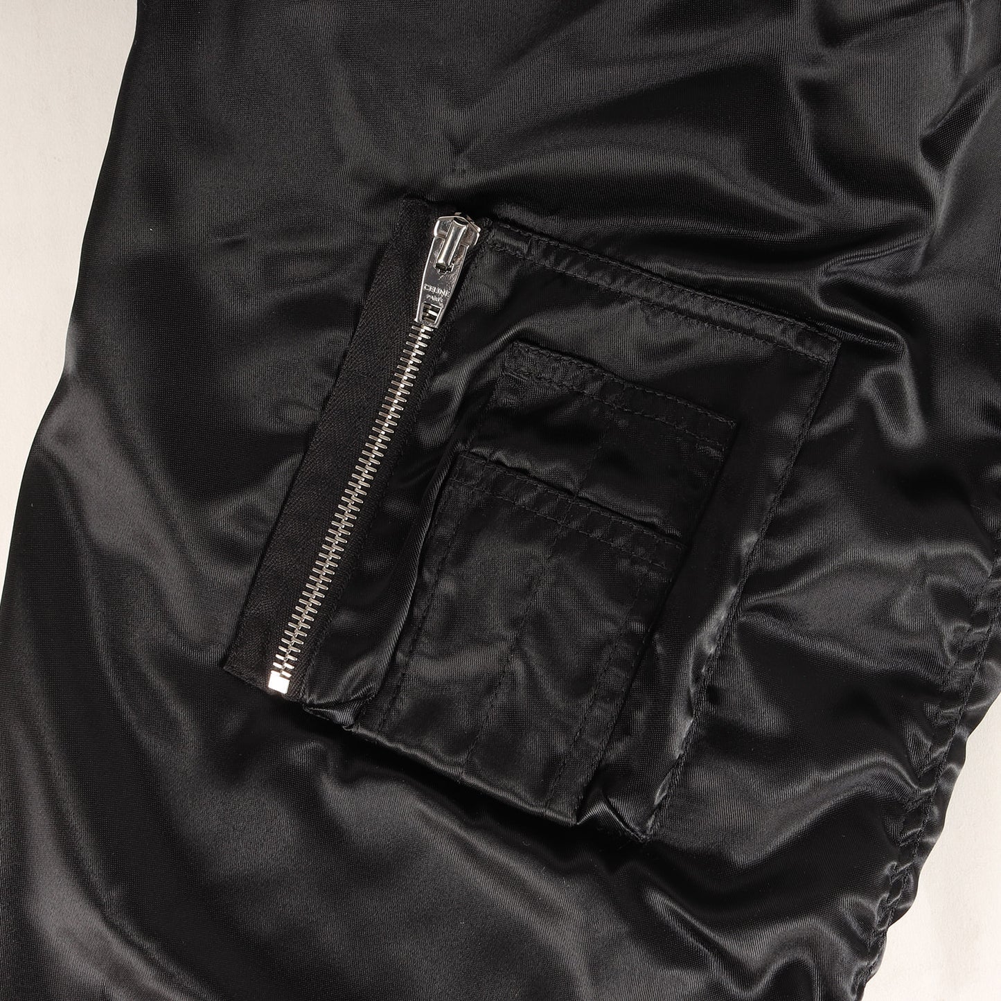 22AW バックロゴ フーデッド ボンバージャケット (NYLON BOMBER JACKET 2W749048S)