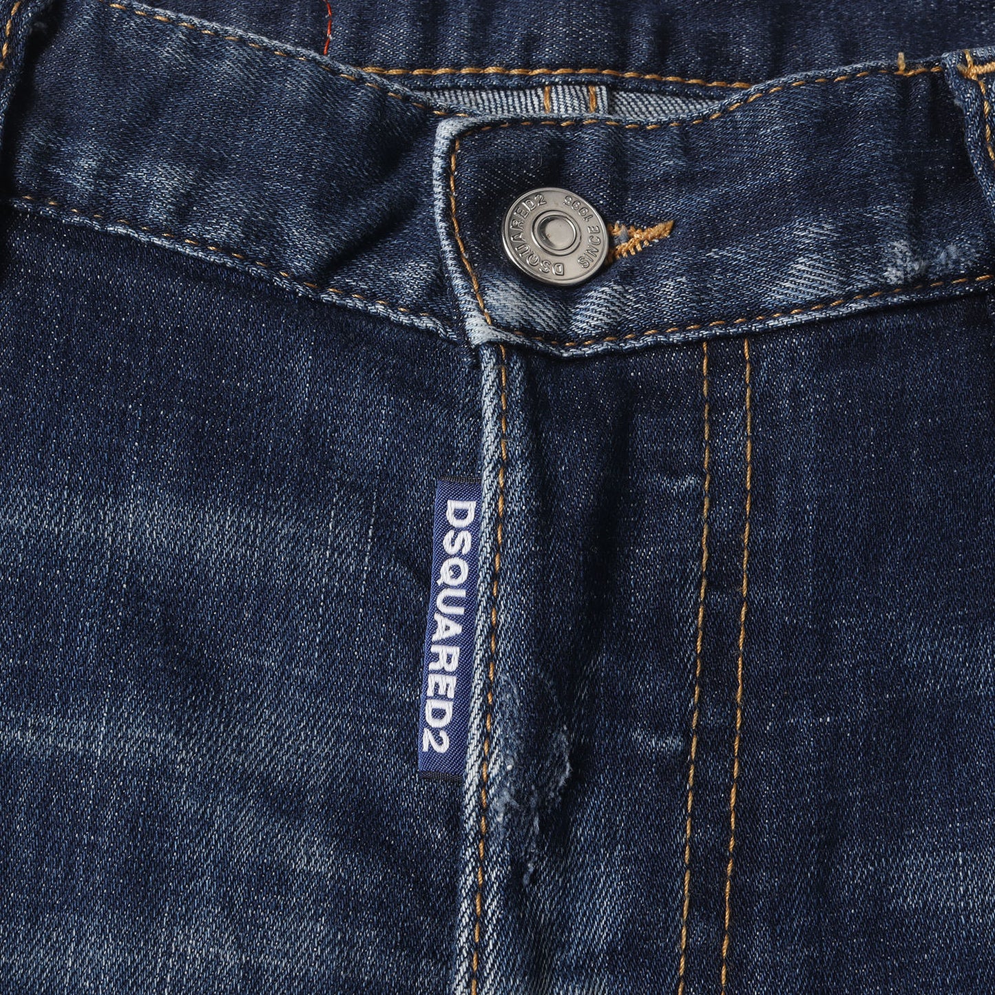 21AW ペンキ加工 スリム スキニー ストレッチ デニム パンツ (MEDIUM WASH 4 TIDY BIKER JEANS S74LB0873 S30342)