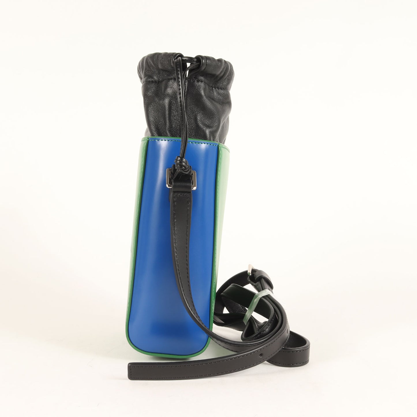 近年 現行モデル エンボス ロゴ レザー ショルダー バッグ (Paul Smith Shopper)