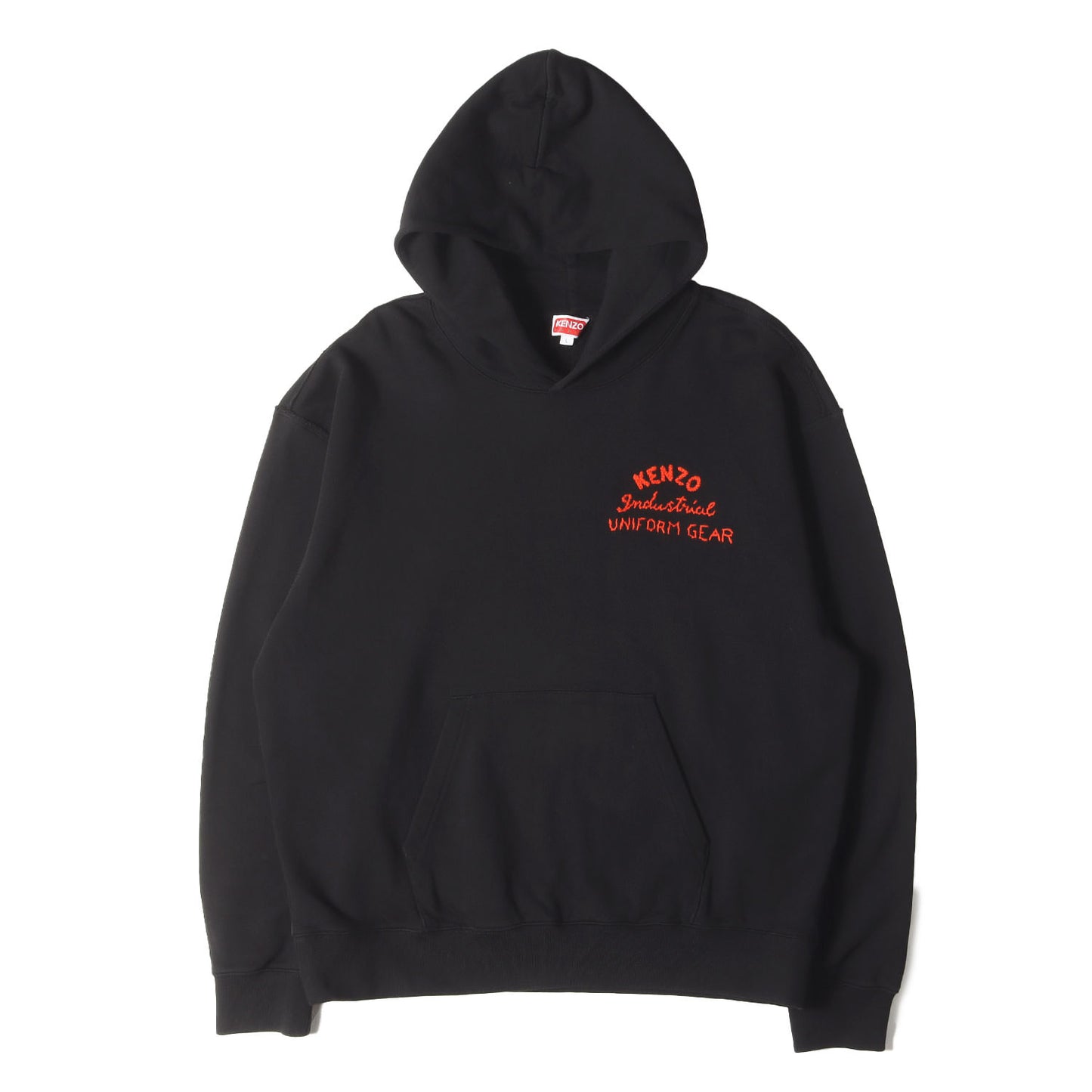 24SS バック タイガー プリント スウェット パーカー (Drawn Varsity Oversize Hoodie FE55SW1764MF)