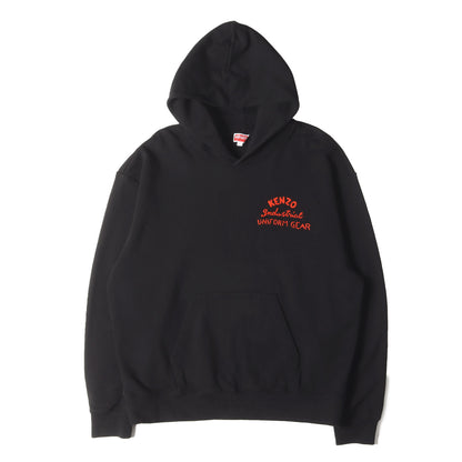 24SS バック タイガー プリント スウェット パーカー (Drawn Varsity Oversize Hoodie FE55SW1764MF)