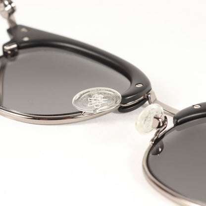 ミラーレンズ メタル ボストン サングラス (ML 0036 02C)