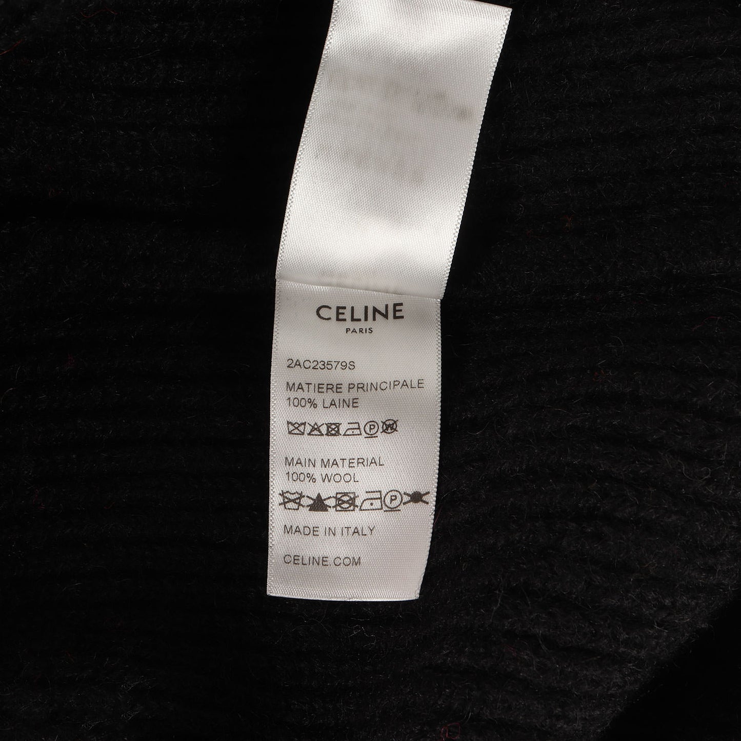 22AW ロゴ ジャガード ニット パーカー (Embroidery Hooded Sweater In Ski Jacquard Wool 2AC23579S)