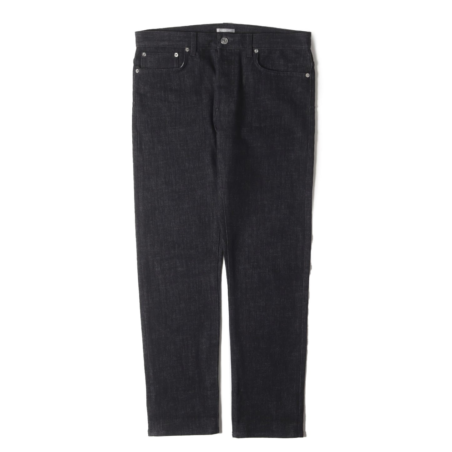 オブリークプリント ヘム スリムフィット ストレッチ デニム パンツ / SLIM 17.5