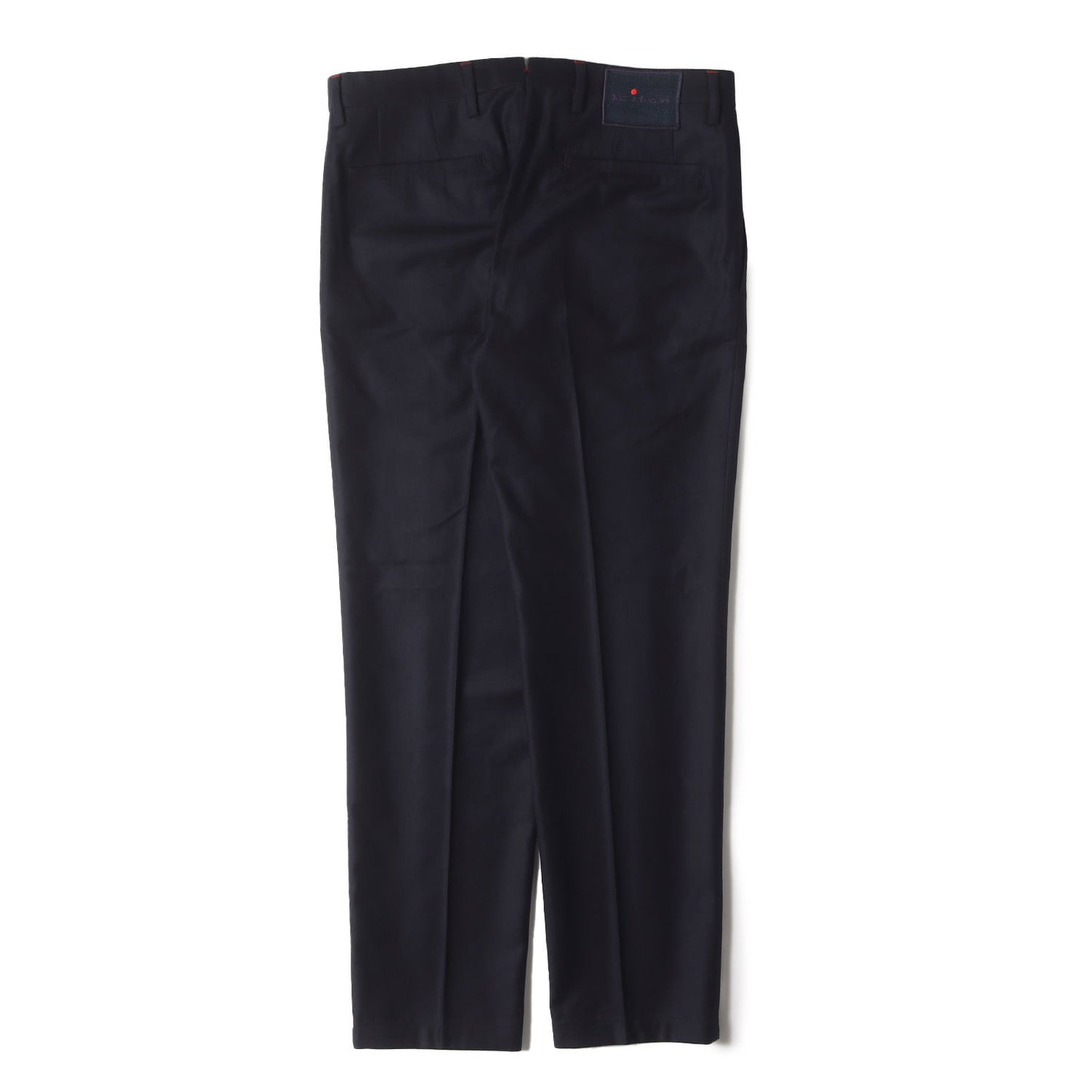 近年モデル スリム テーパード サキソニー トラウザー スラックス パンツ (UFPP79K03177) / MADE IN ITALY