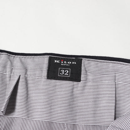 近年モデル スリム テーパード サキソニー トラウザー スラックス パンツ (UFPP79K03177) / MADE IN ITALY