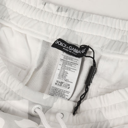 22SS ツータック カモ カーゴ ショート パンツ (Jersey jogging shorts with logo tag)