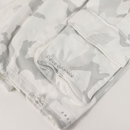 22SS ツータック カモ カーゴ ショート パンツ (Jersey jogging shorts with logo tag)