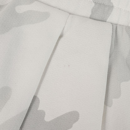 22SS ツータック カモ カーゴ ショート パンツ (Jersey jogging shorts with logo tag)