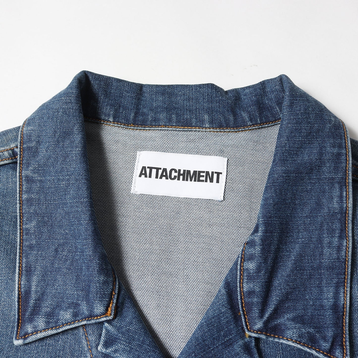 23SS フライフロント ストレッチ デニム トラッカー ジャケット (SUPIMA CO STRETCH DENIM DENIM JACKET AB31-061)